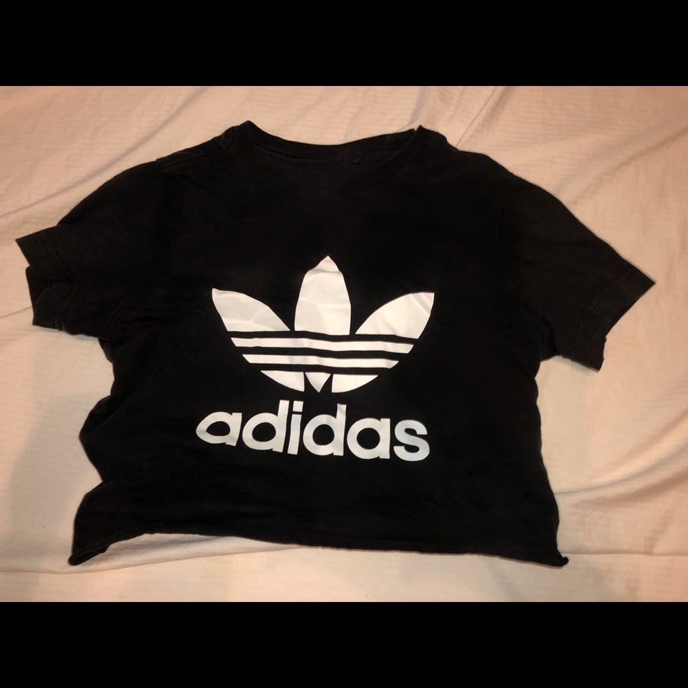 adidas cropped top